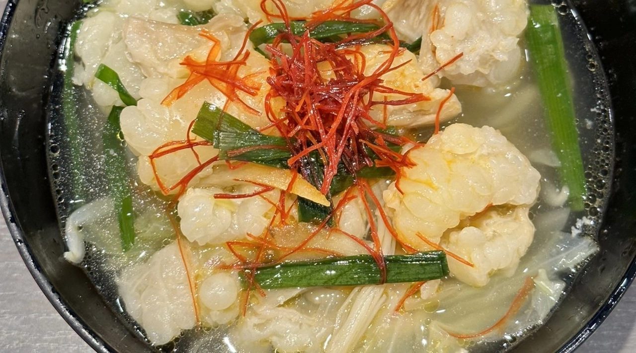 Dormy Inn PREMIUM 博多・Canal City 前 早餐的內臟鍋、芝麻鯖魚與烤牛肉