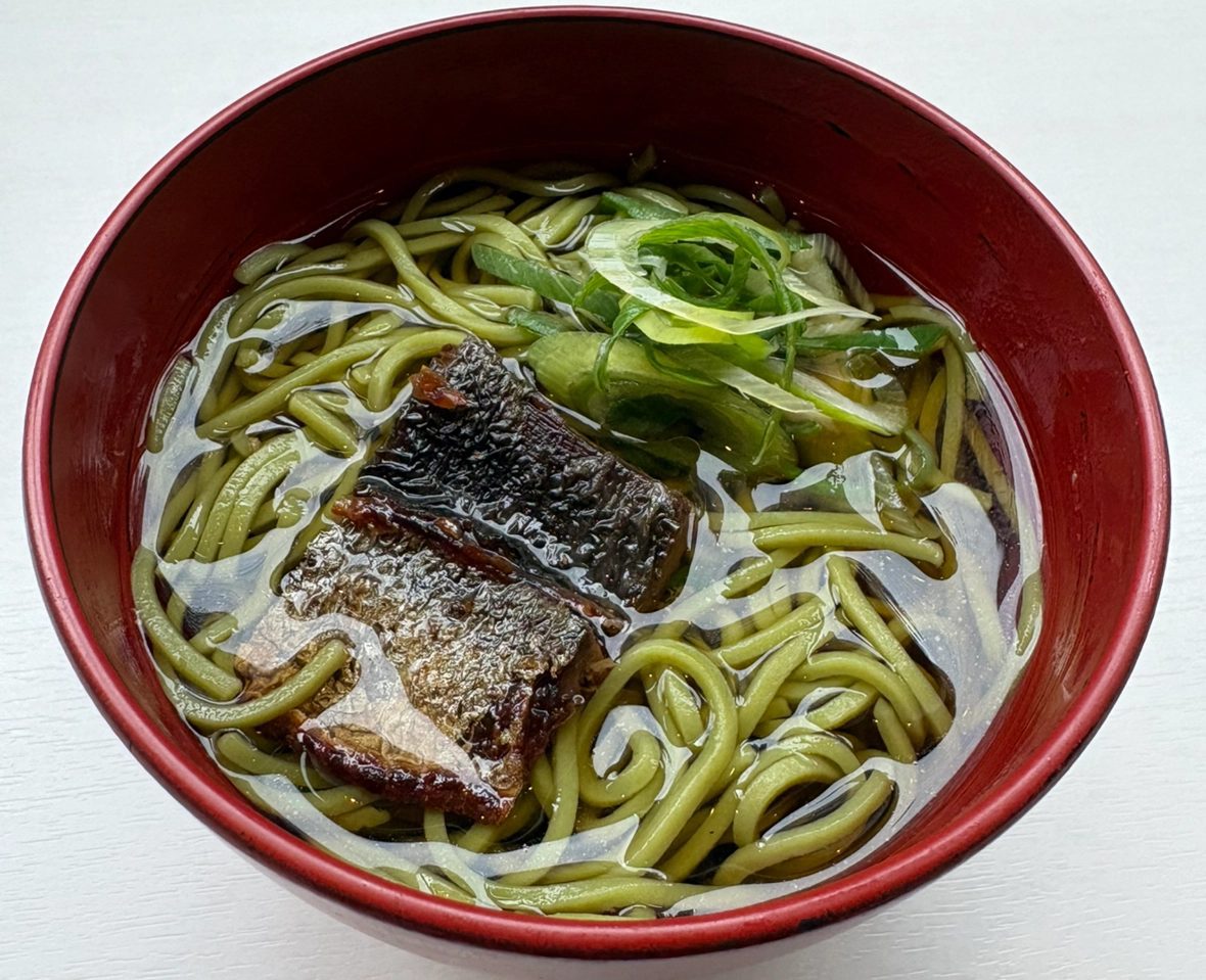 Dormy Inn PREMIUM 京都站前 早餐的鯡魚茶蕎麥麵