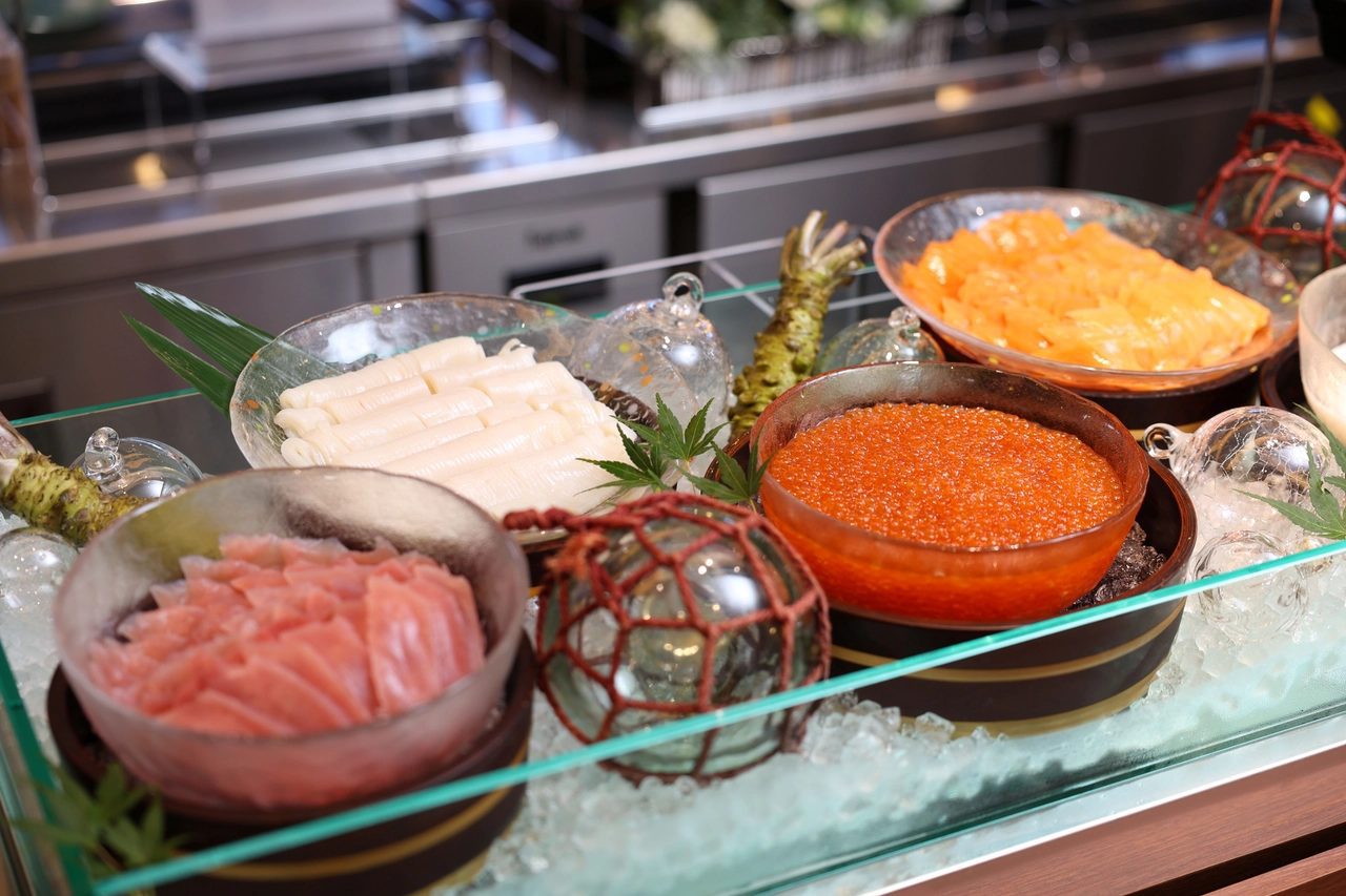 Dormy Inn PREMIUM 小樽 早餐的鮭魚卵