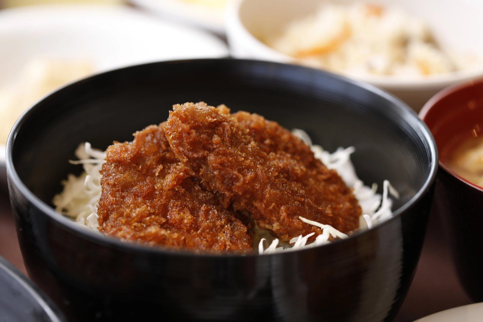 Dormy Inn 高崎 早餐的醬汁豬排丼