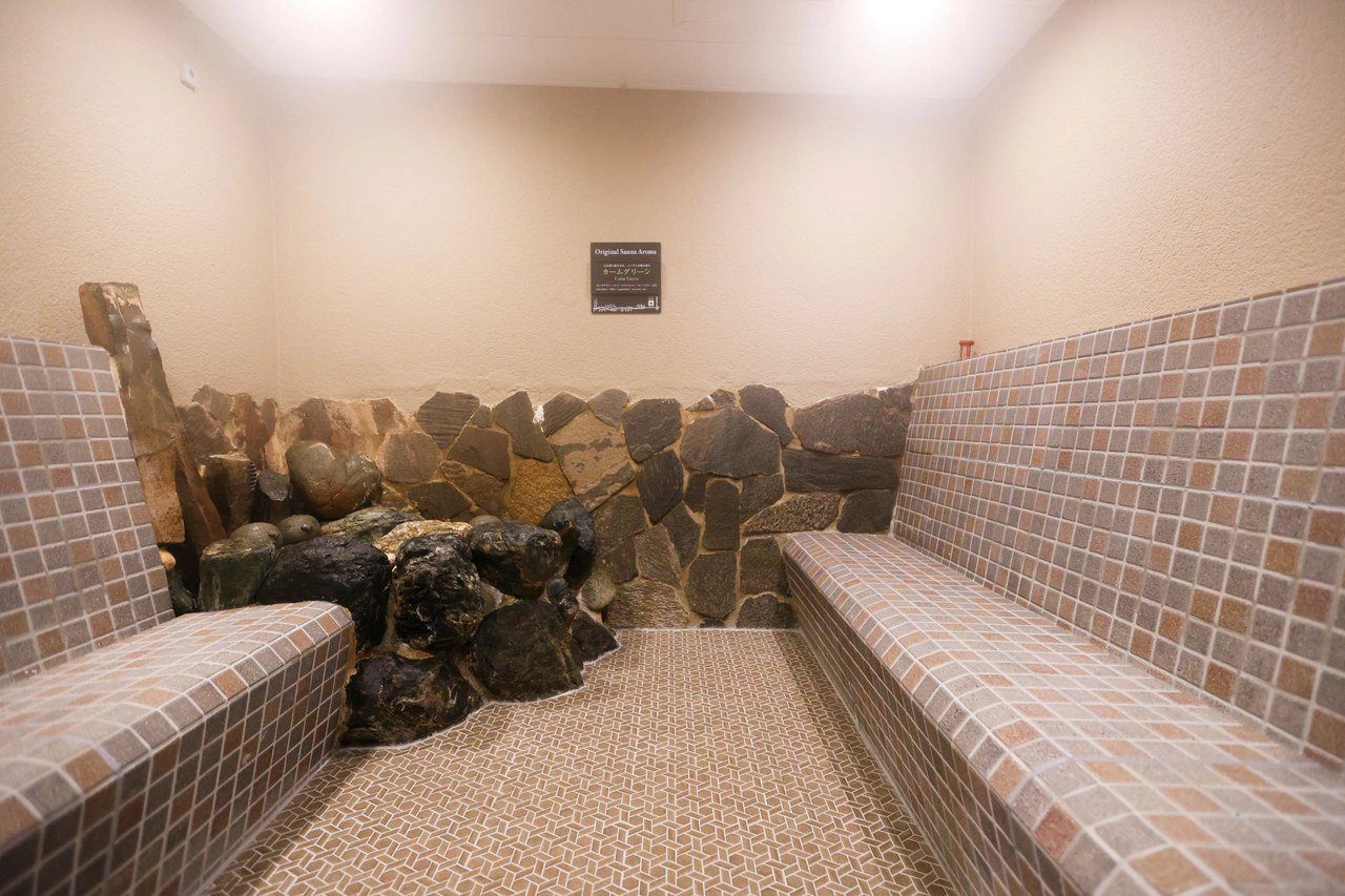Dormy Inn 富山 女湯的源泉霧氣三溫暖