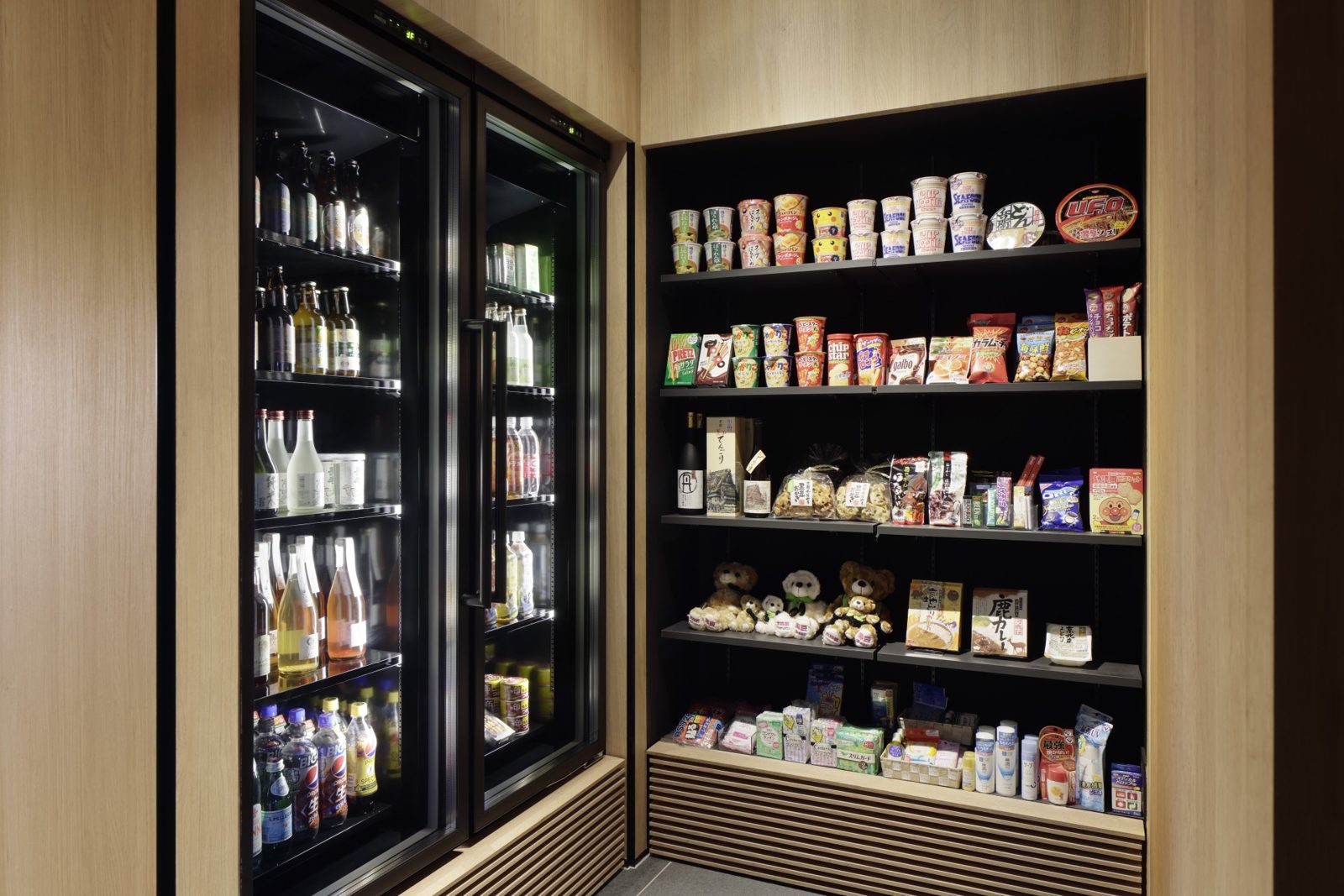 萬楓酒店 京都京丹波 Marketplace 的商品架