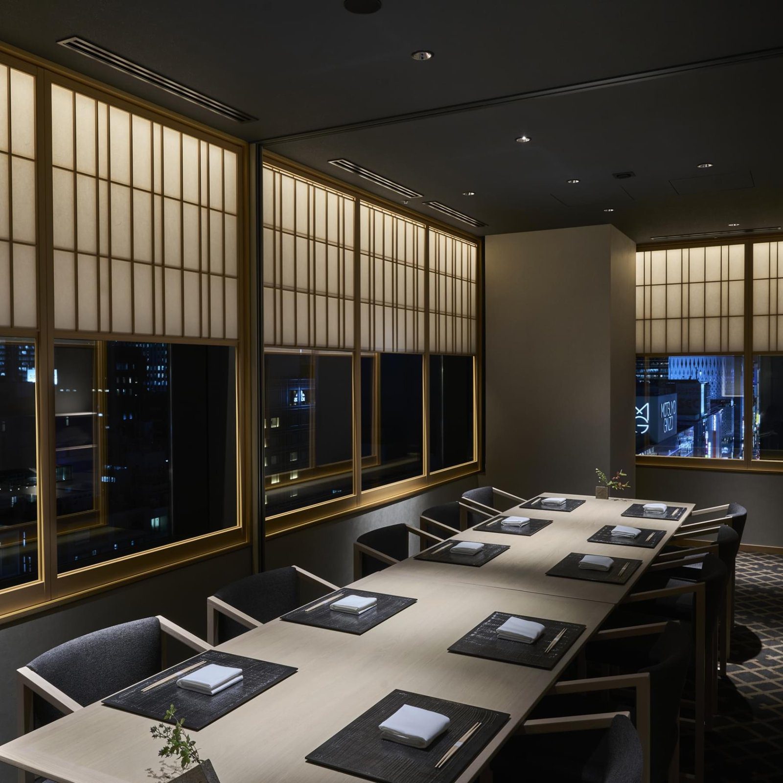 馥府 東京 銀座 日本料理「銀座がゆう」包廂