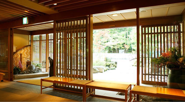 箱根小涌谷溫泉 水之音 館內的和室休息空間