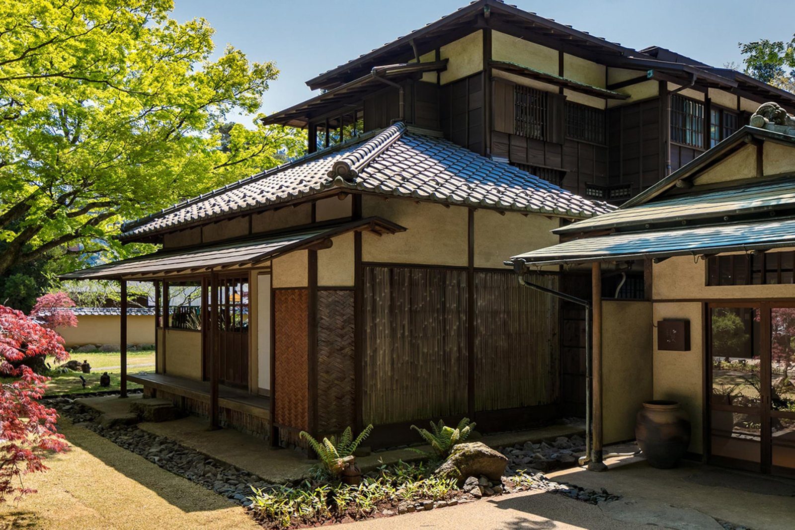 箱根・翠松園 大正時代建築「料亭 紅葉」外觀