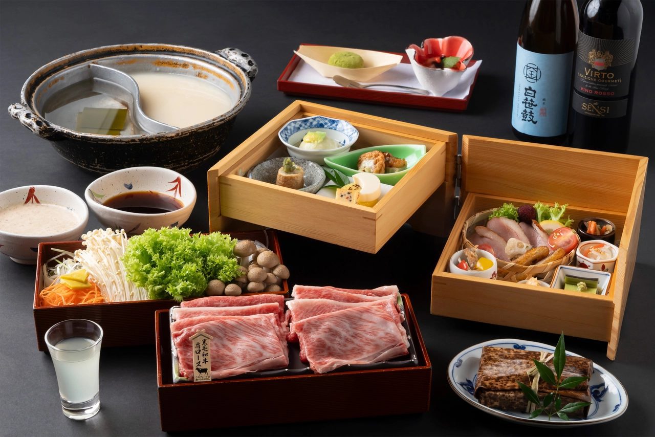 箱根湯本溫泉 月之宿 紗ら 會席料理與箱根地酒