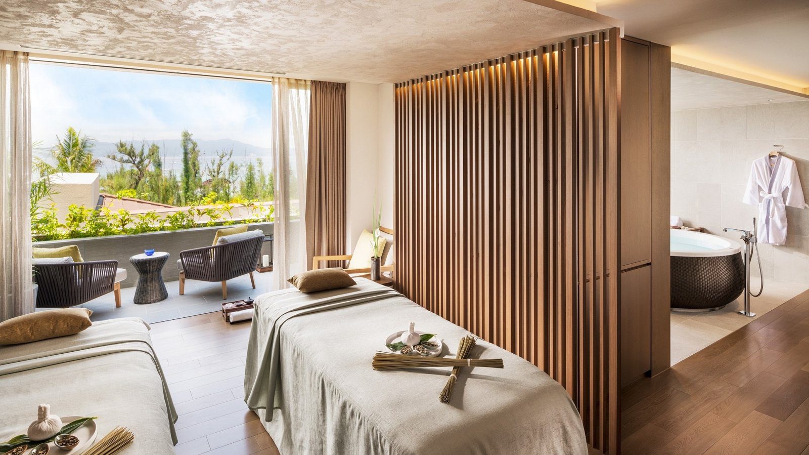 沖繩海麗客蘭尼 SPA Halekulani 雙人療程室
