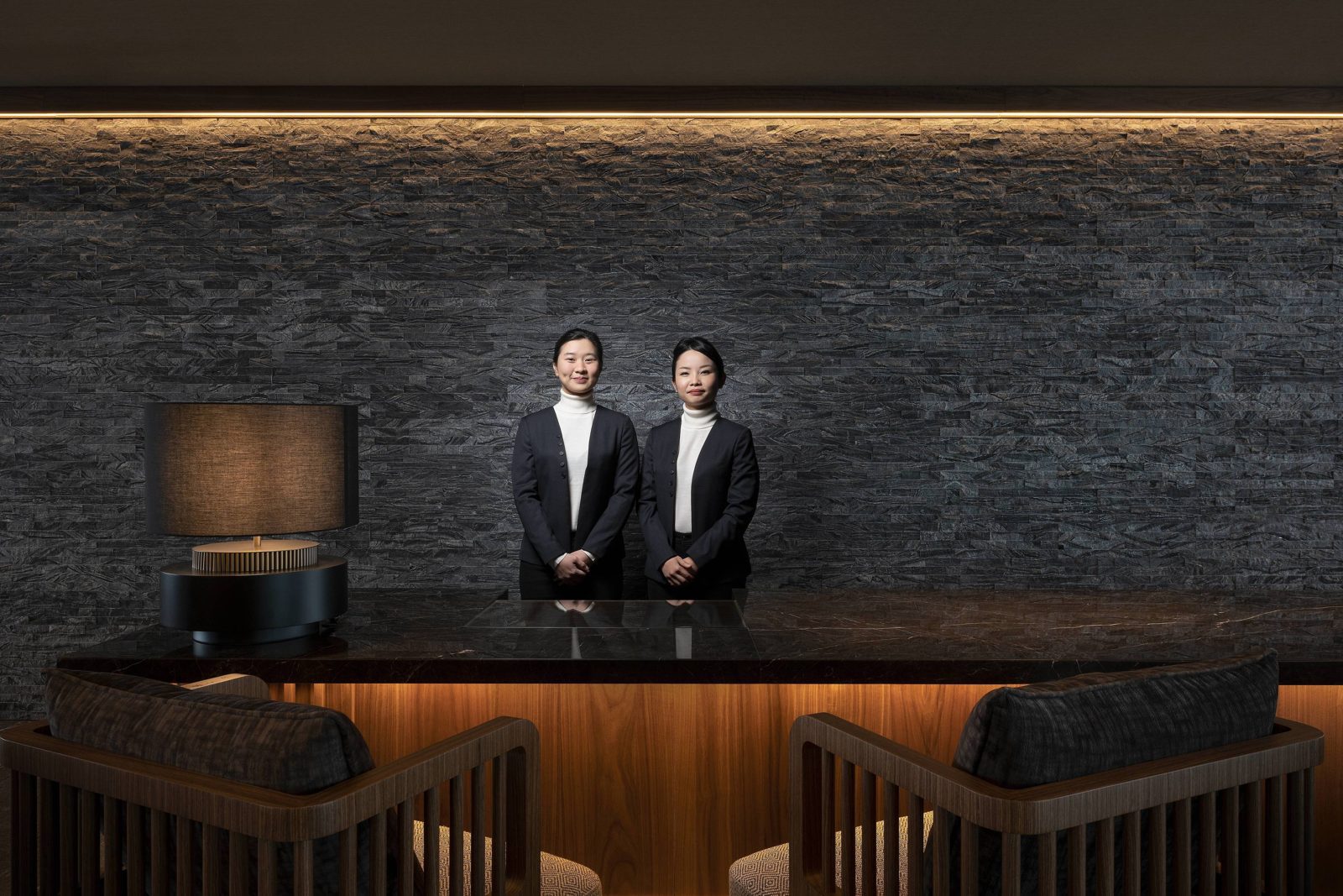 東山 二世谷村 Ritz-Carlton Reserve 的接待空間
