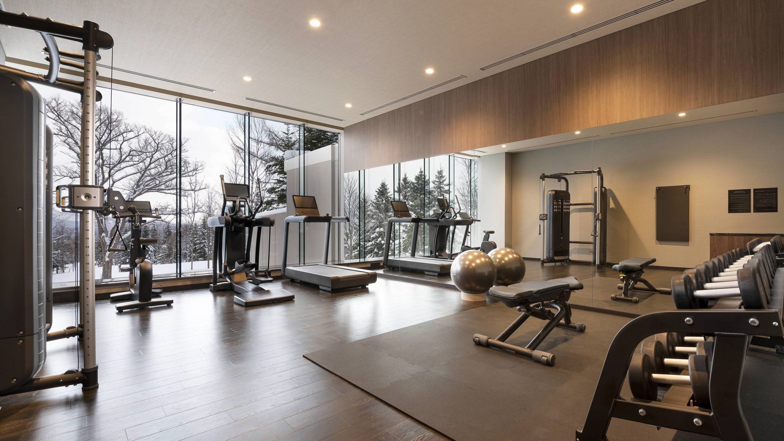 東山 二世谷村 Ritz-Carlton Reserve 24 小時健身房與二世谷聯合滑雪場