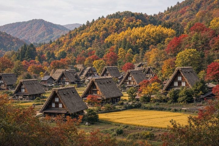 北陸合掌賞楓包車5日遊｜黑部峽谷鐵道・上高地・庄川峽・白川鄉・香嵐溪