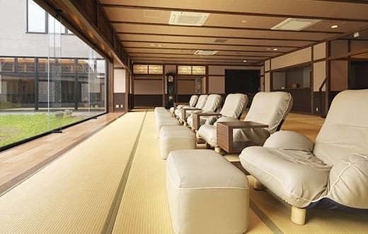 北天之丘 網走湖 鶴雅度假村 湯上休息室「坐忘」