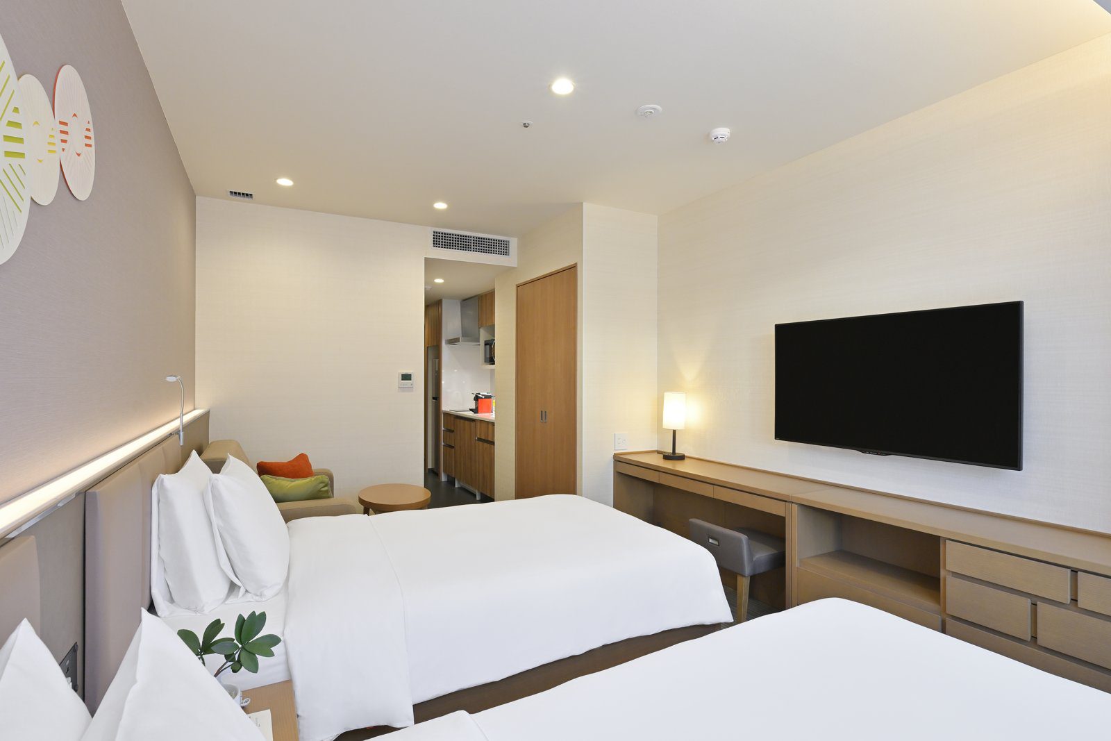 新大阪假日套房酒店 30㎡ Studio Suite 雙床房