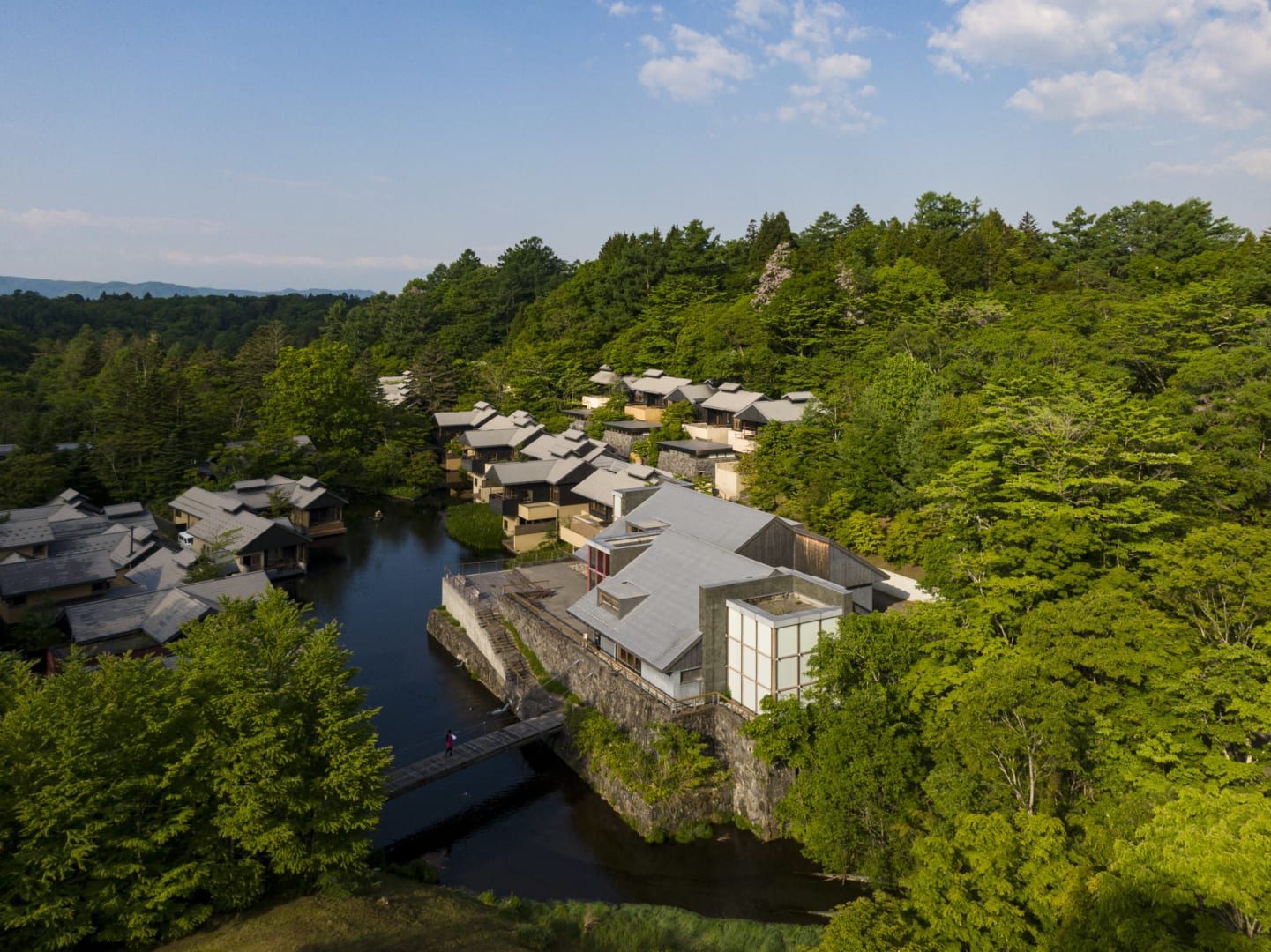 虹夕諾雅 輕井澤 谷之村落全景