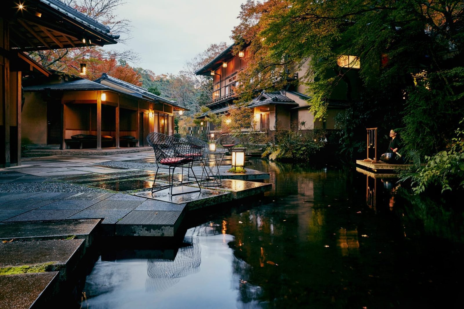 虹夕諾雅 京都 沿河的客房棟