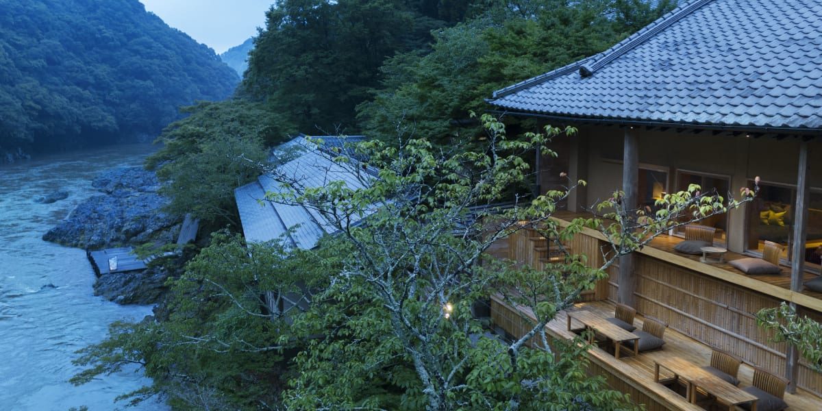 虹夕諾雅 京都 外觀與位置
