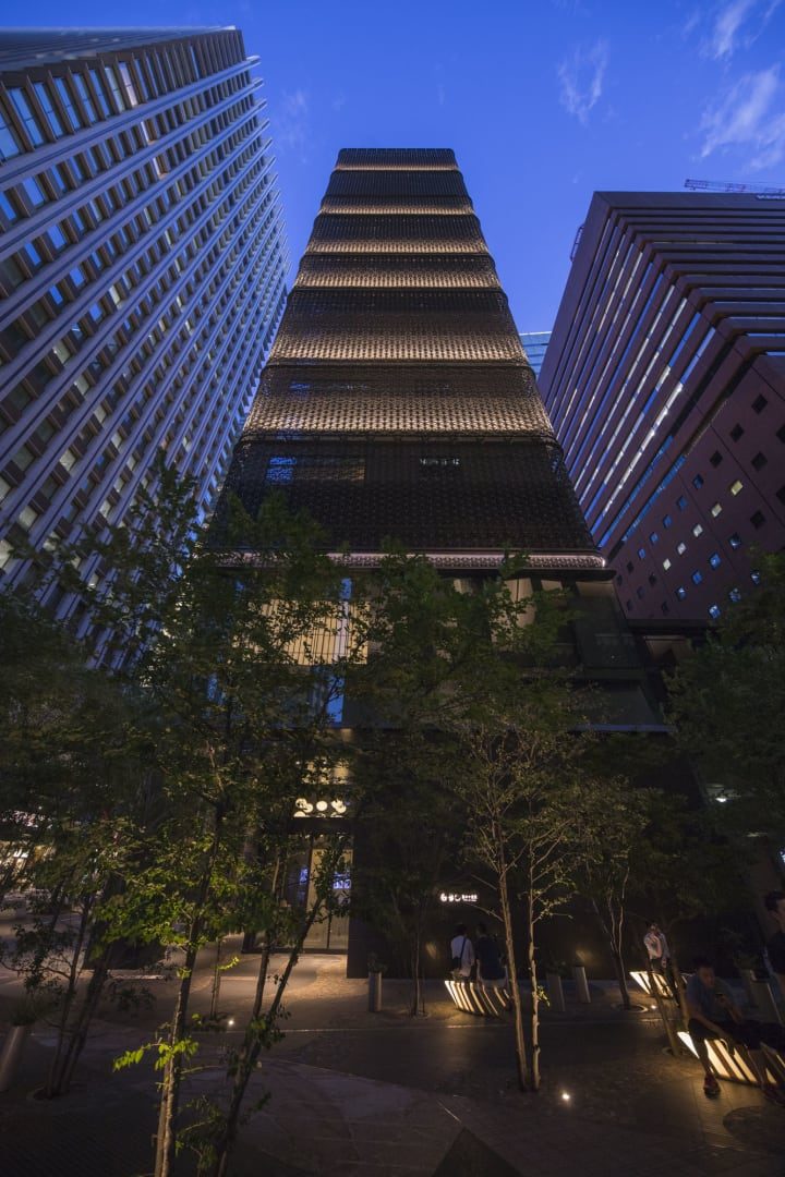 虹夕諾雅 東京 外觀與位置