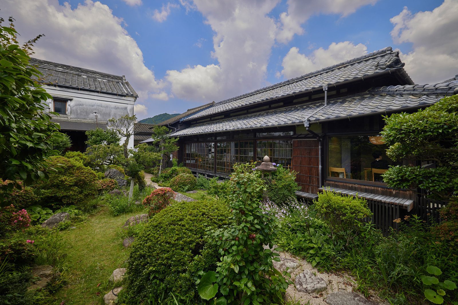 HOTEL CULTIA 太宰府 古香庵：水墨畫師的宅邸，庭園維持原樣