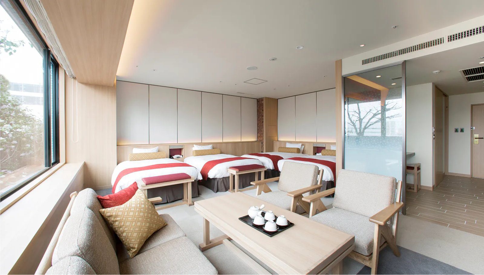 廣島格蘭比亞大酒店 Tsudoi-4B 四床家庭房