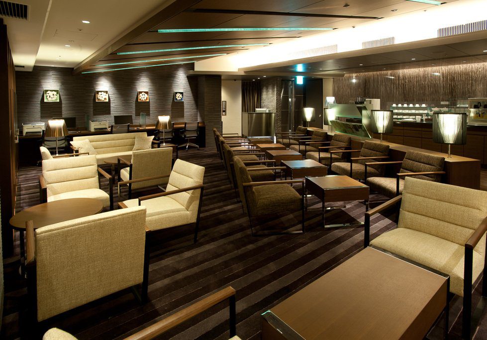 大阪格蘭比亞大酒店 27 樓 Granvia Lounge 座位區