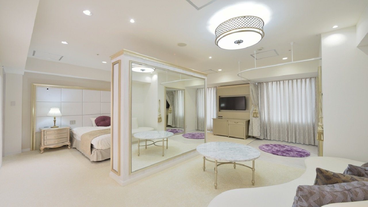 新潟義大利軒飯店 白色基調的 Premium Suite 604 號房