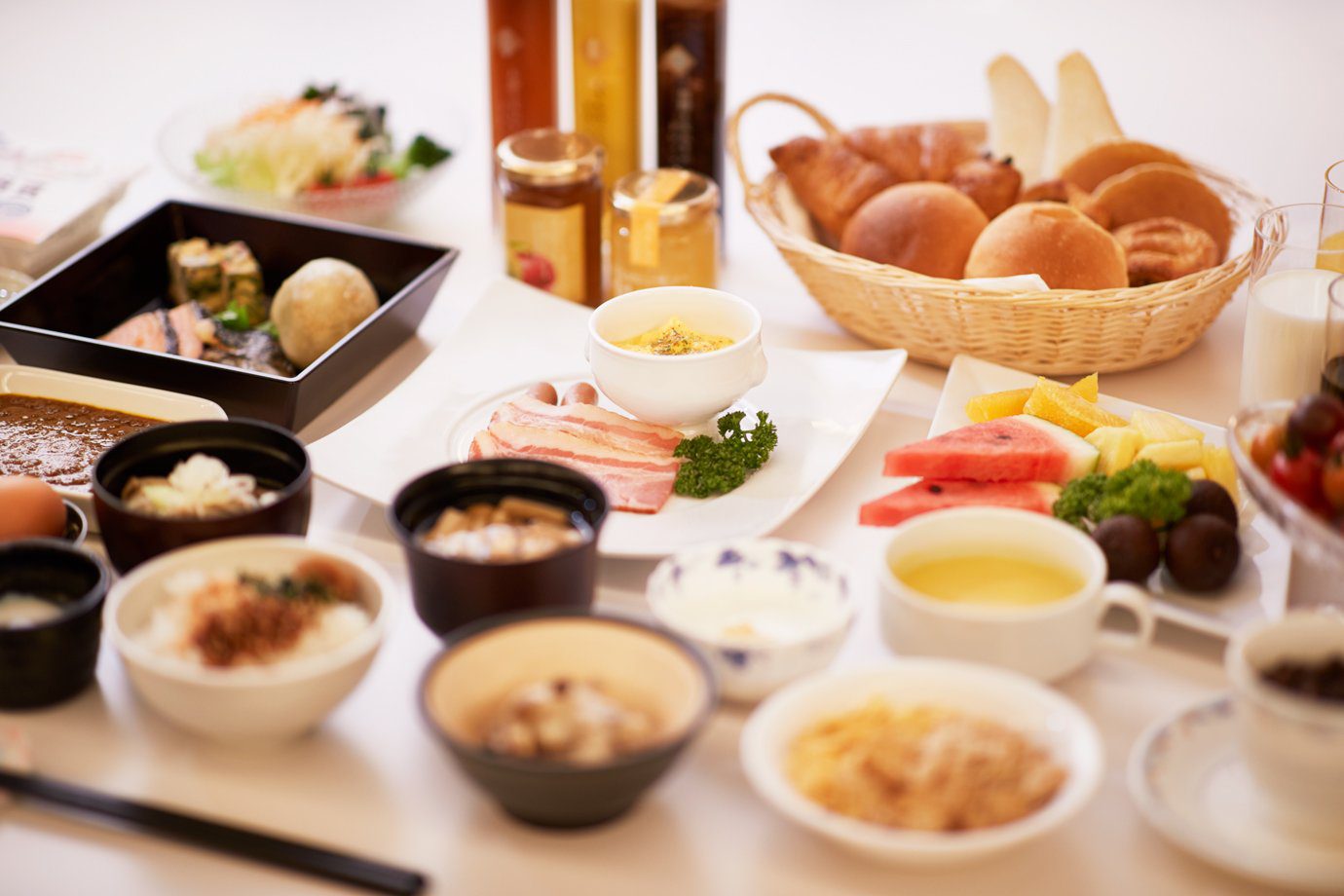 長野大都會大飯店 信州食材的和洋自助早餐