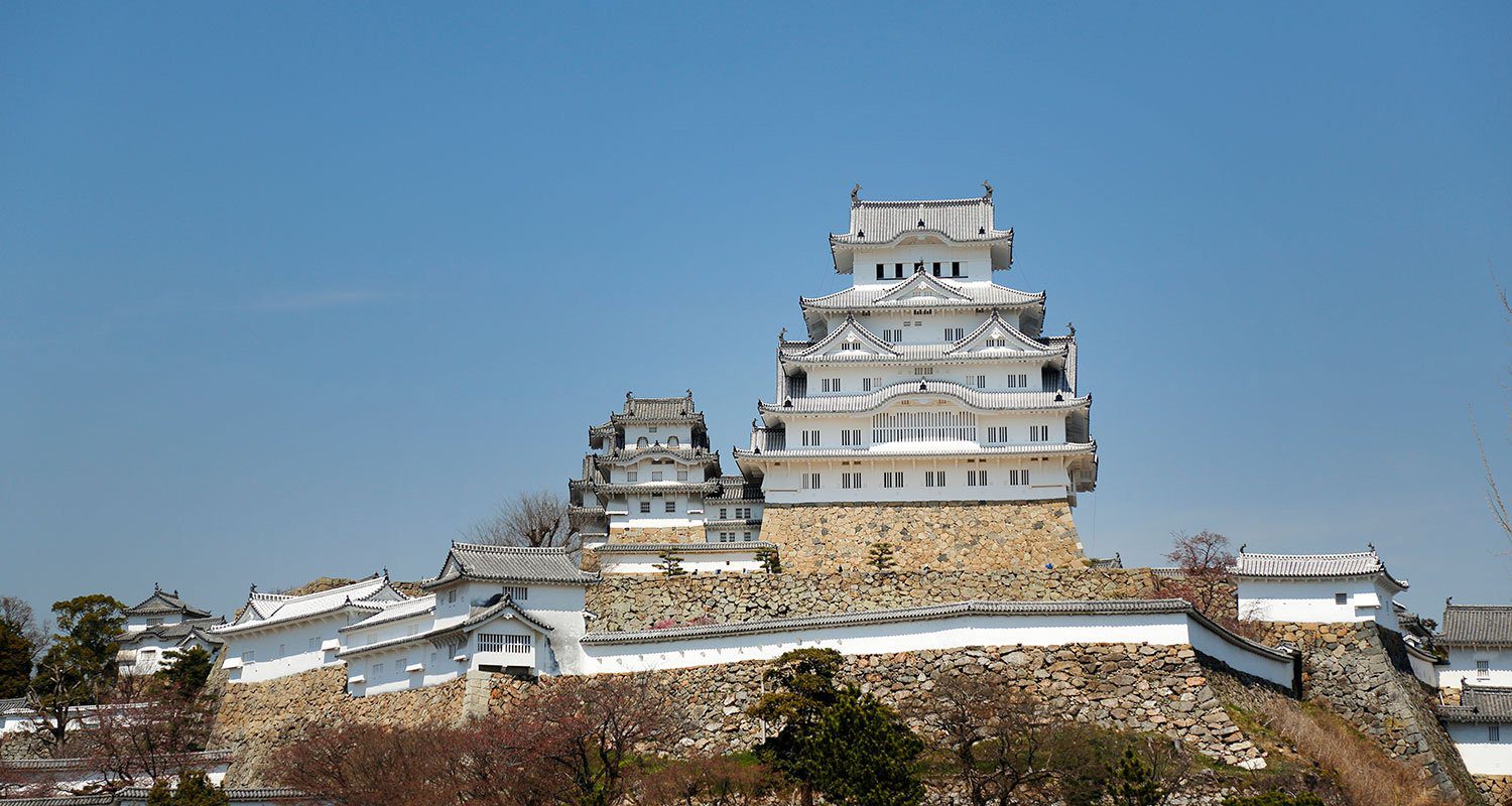 世界遺產國寶姬路城 壯麗天守閣全景