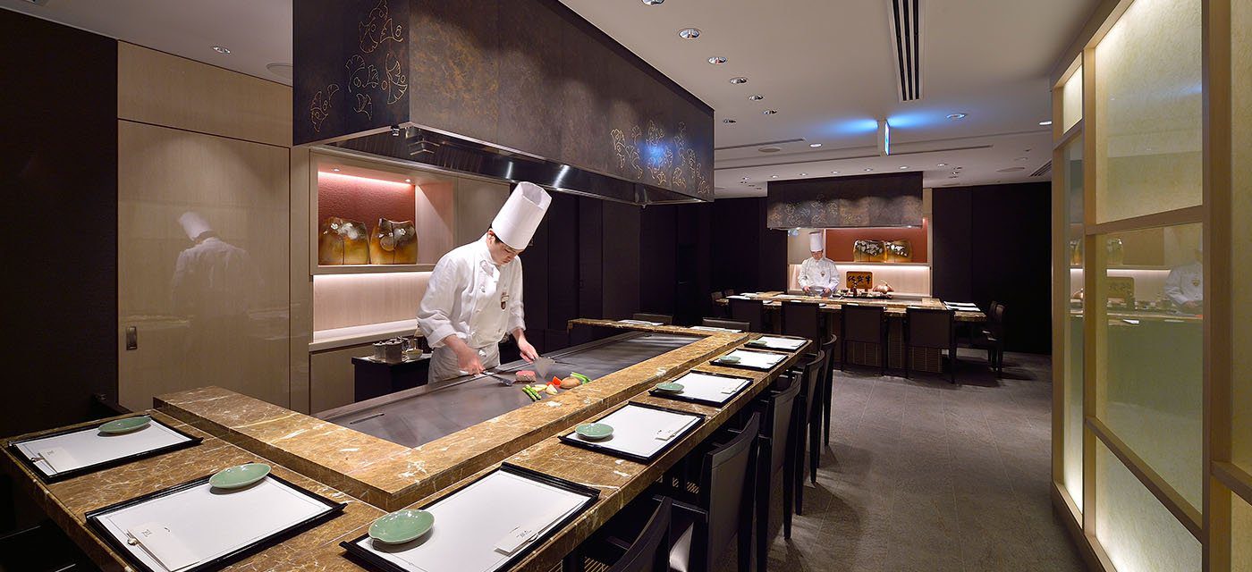 福岡日航酒店 鐵板燒「銀杏」吧檯