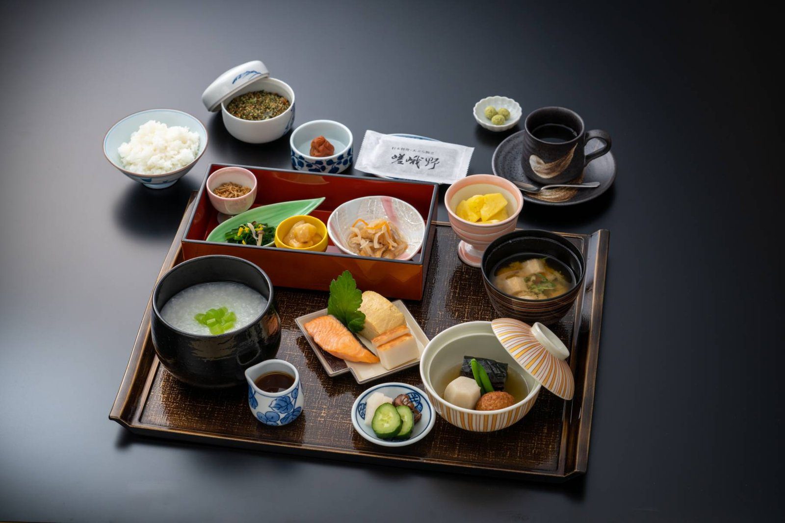 京都公主日航酒店 日本料理「嵯峨野」的和朝食