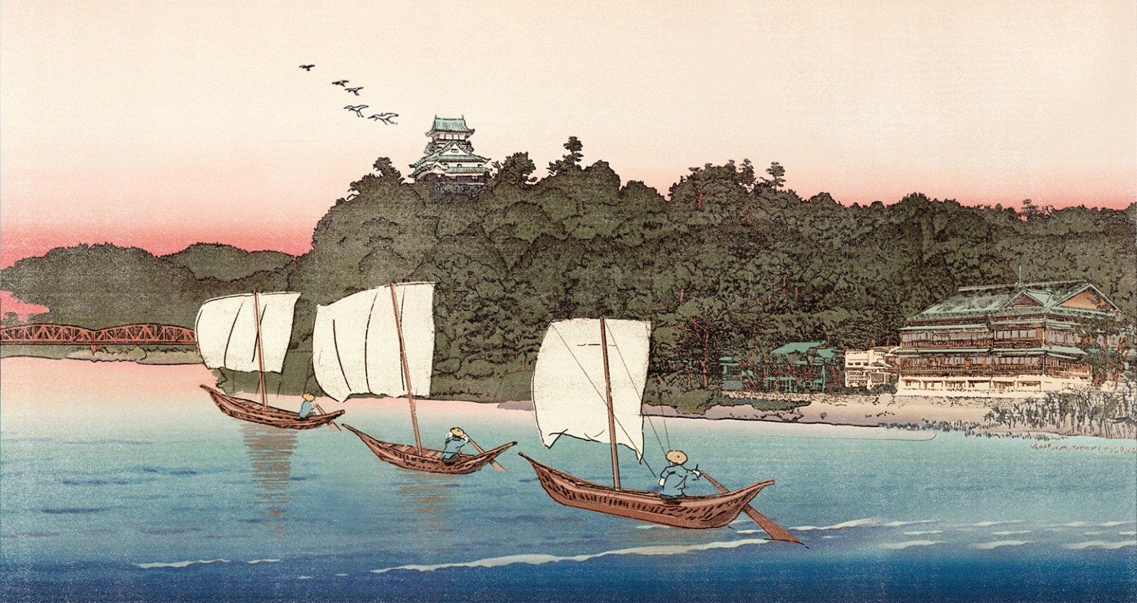 犬山溫泉 燈屋 迎帆樓