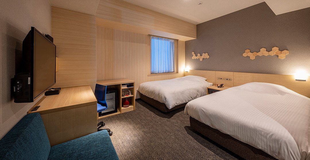 高知 JR 克萊門特 Inn 雙床房