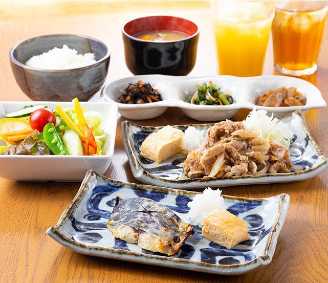 高松 JR 克萊門特 Inn 舟忠和定食早餐