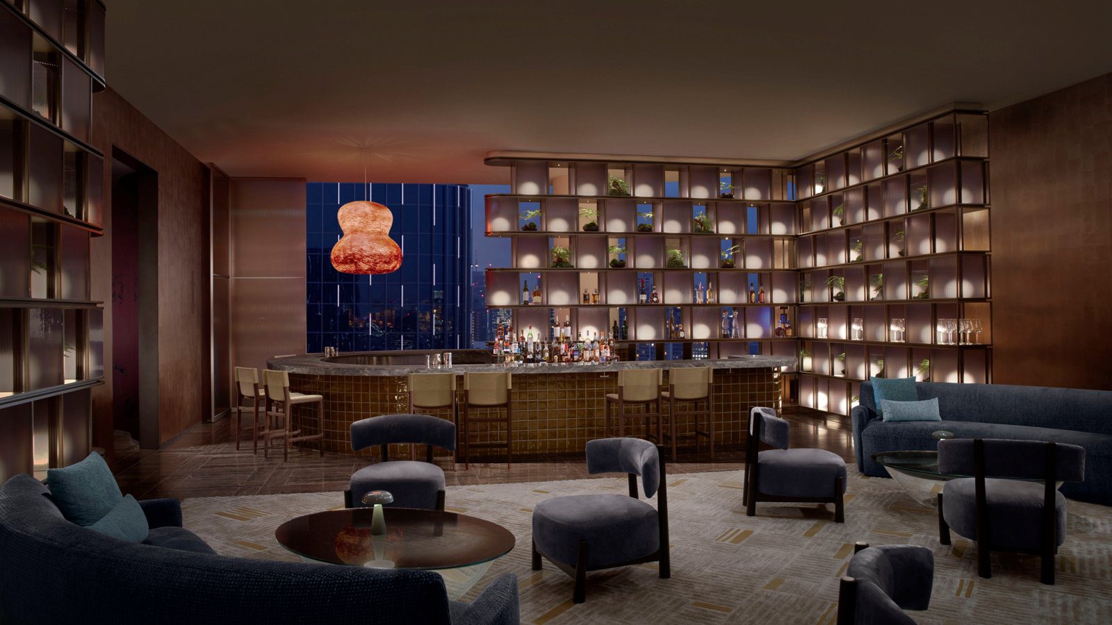 東京 JW 萬豪酒店 30 樓 JW BAR 座位區