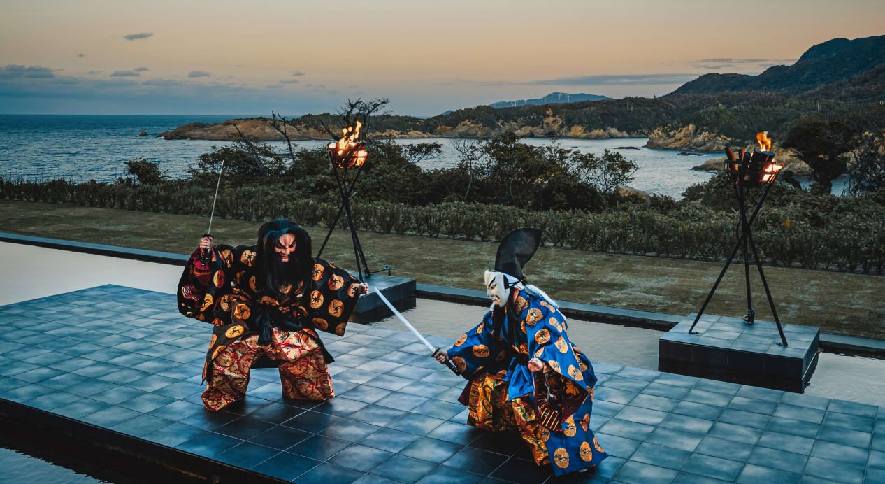 界 出雲 以「讓國神話」為題的石見神樂
