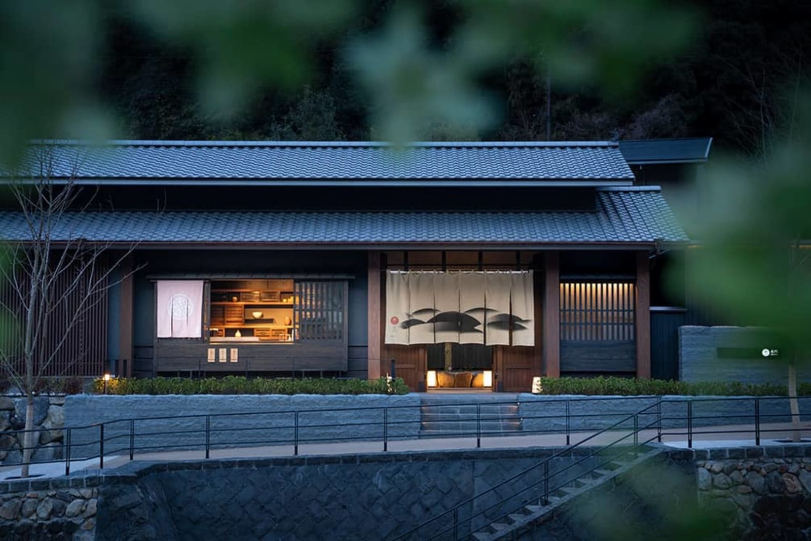 界 長門 旅館外觀