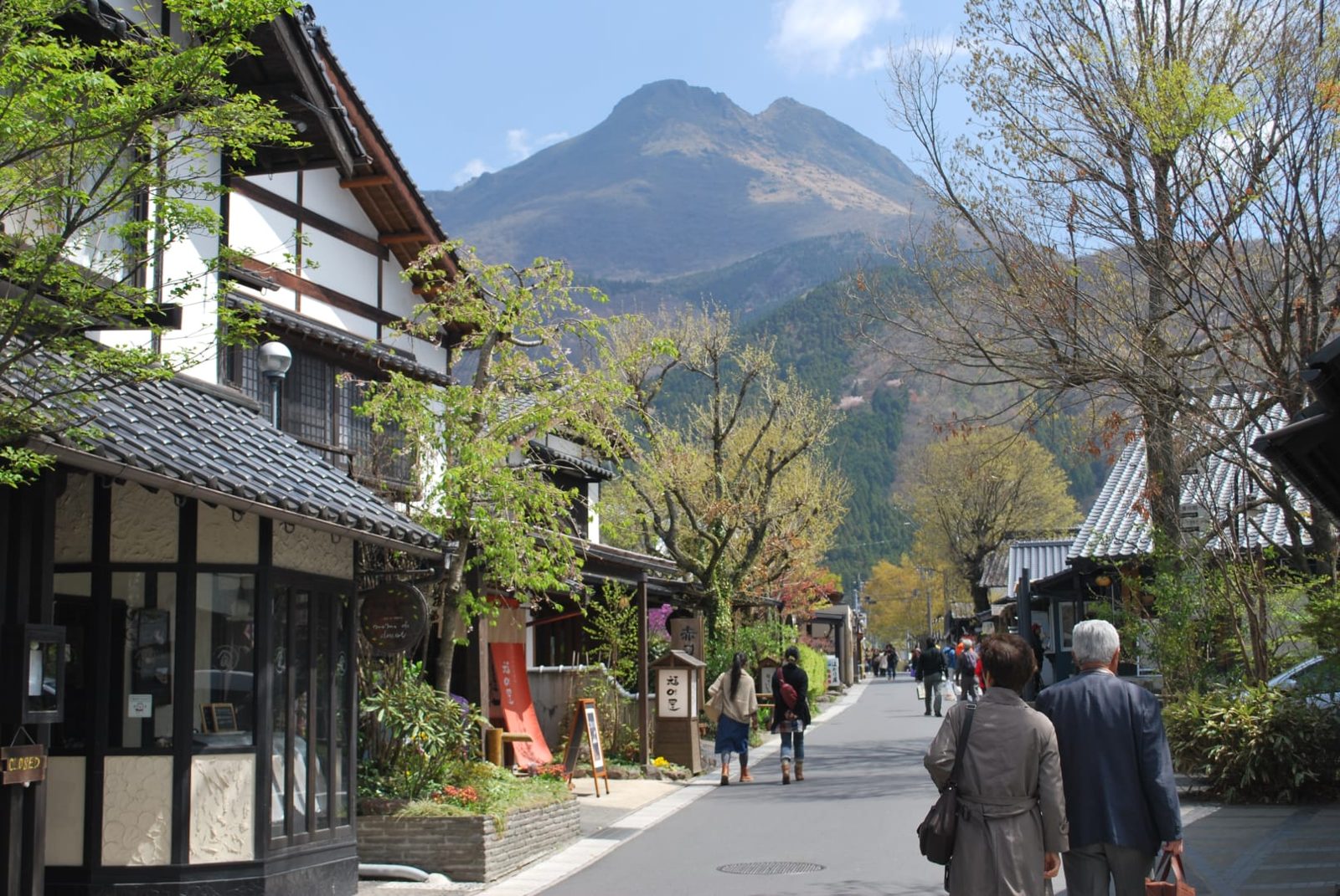 界 由布院 周邊的湯之坪街道