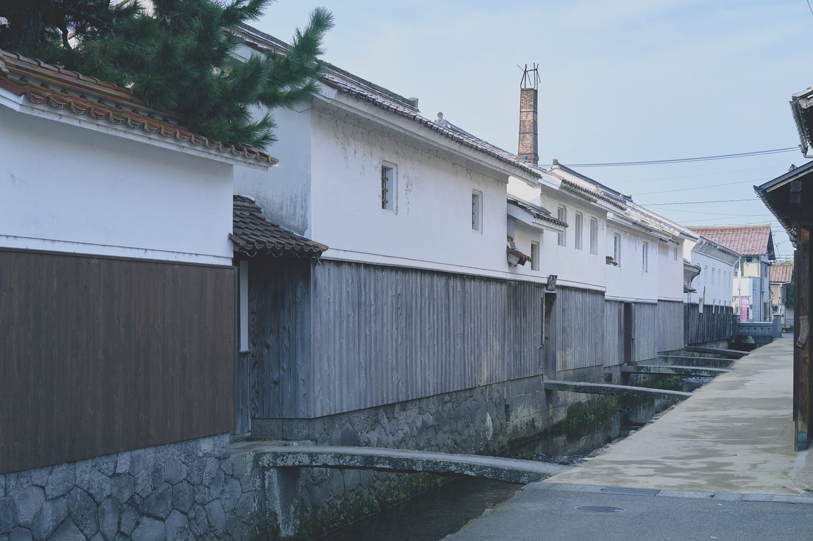 風之 倉吉 打吹玉川地區的白牆土藏街景