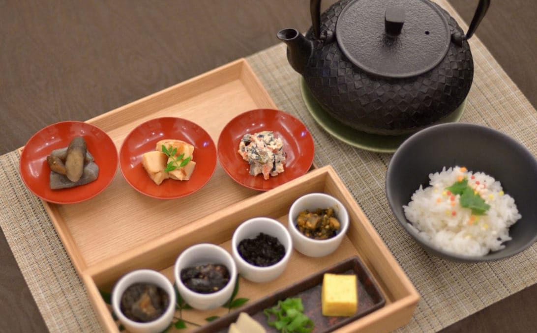 風之 八女福島 和朝食與八女茶