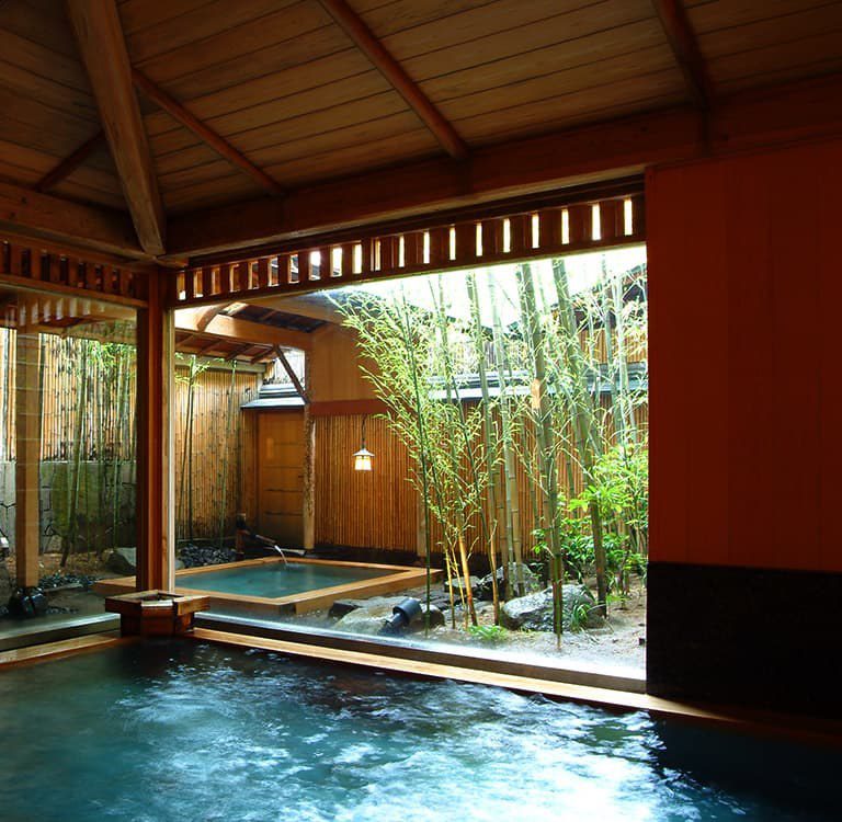 城崎溫泉 西村屋本館 吉之湯露天風呂天然源泉放流