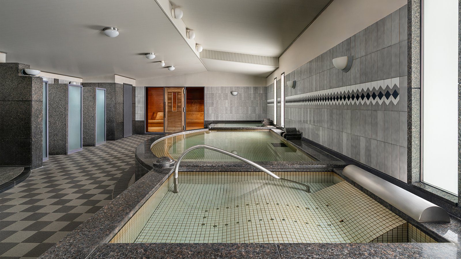 神戶萬豪酒店 7 樓 The Club & Spa 大浴池