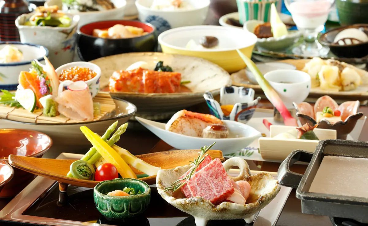 草津溫泉 湯宿 季之庭 和會席料理