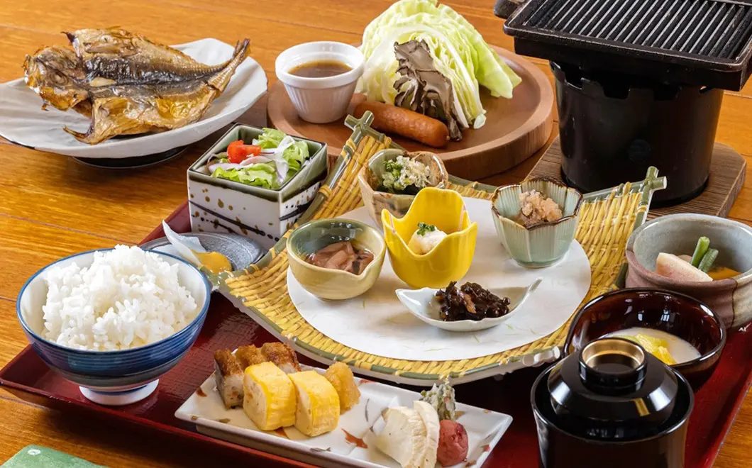草津溫泉 湯宿 季之庭 早餐