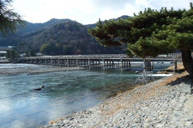 京都 嵐山溫泉 花傳抄 渡月橋