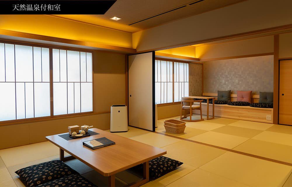京湯元 鳩屋瑞鳳閣酒店 頂級天然溫泉付和室沉穩雅致空間