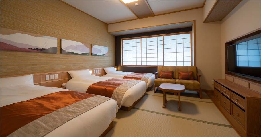 京都梅小路 花傳抄 三人房