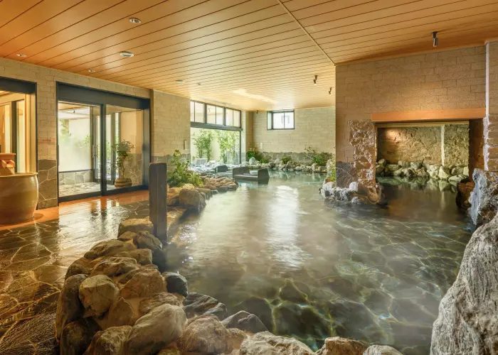 La Vista 熱海 Terrace 館內的湯處