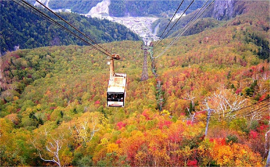 La Vista 大雪山 旭岳的紅葉與纜車