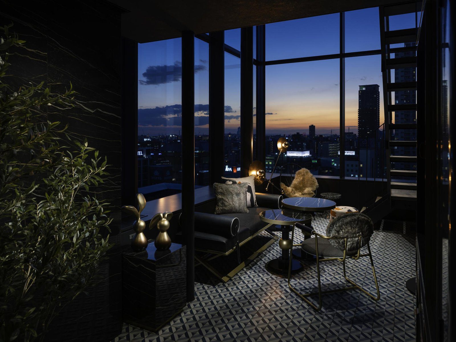 大阪難波東急 STAY 美居酒店 客房景觀