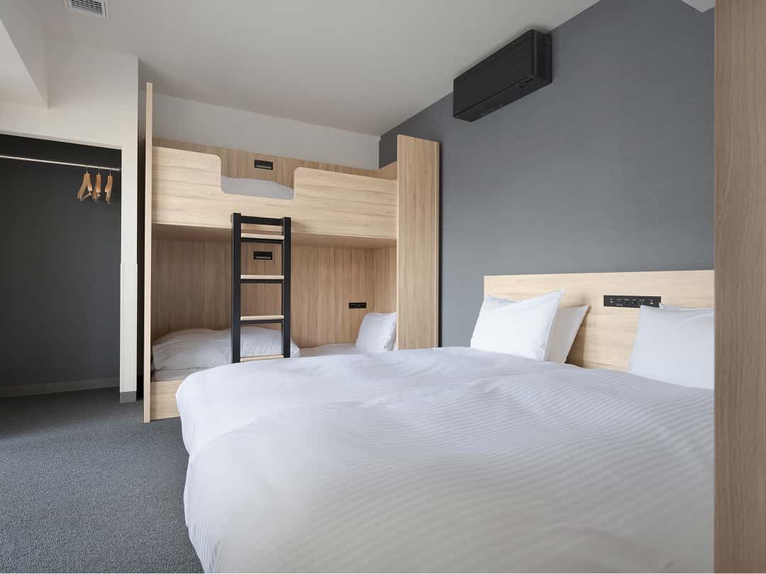 MIMARU大阪 難波STATION 雙床臥室