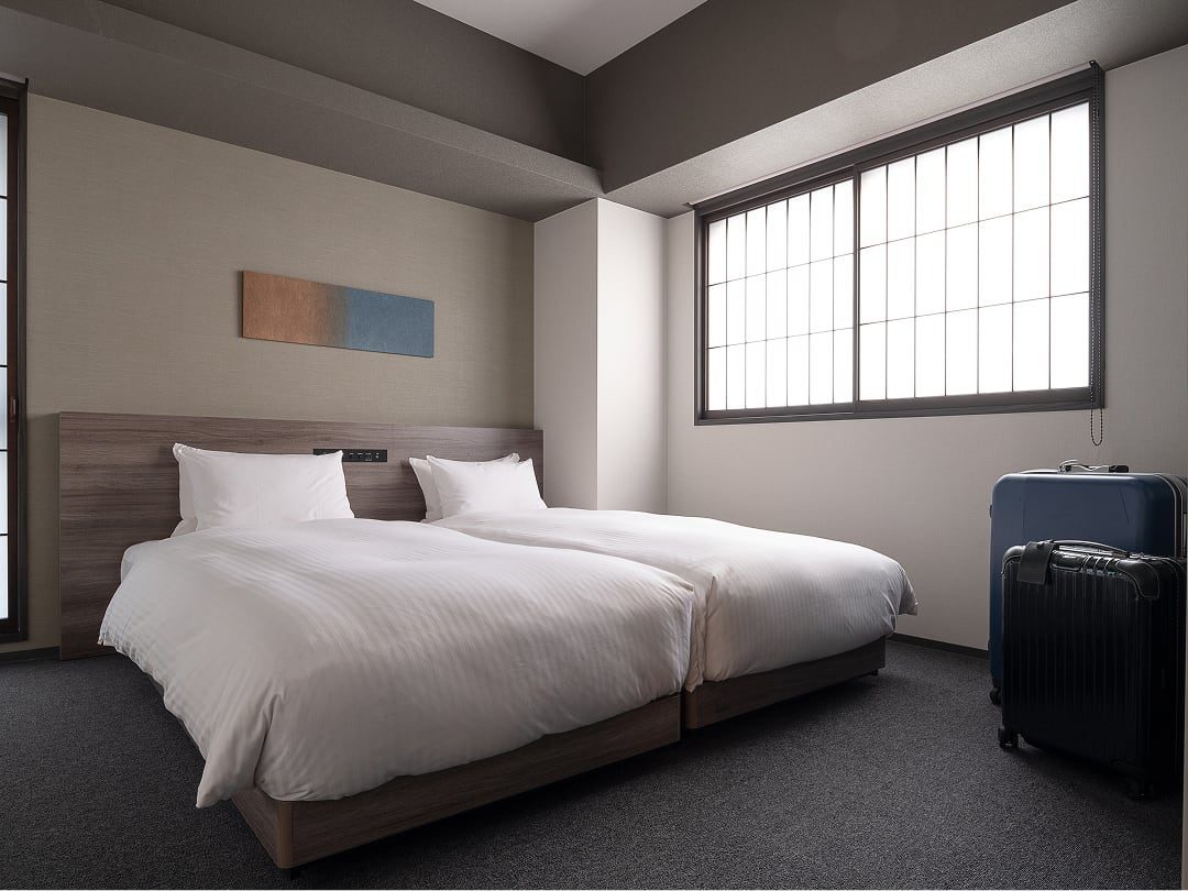 MIMARU SUITES 京都CENTRAL 雙床臥室