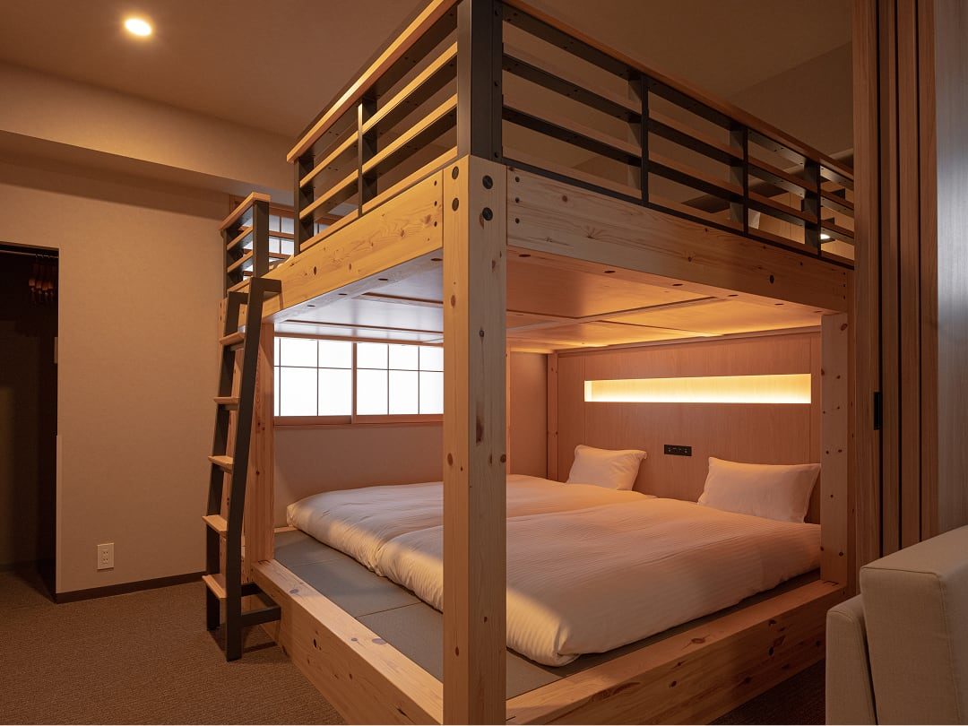 MIMARU SUITES 東京日本橋 上下舖臥室
